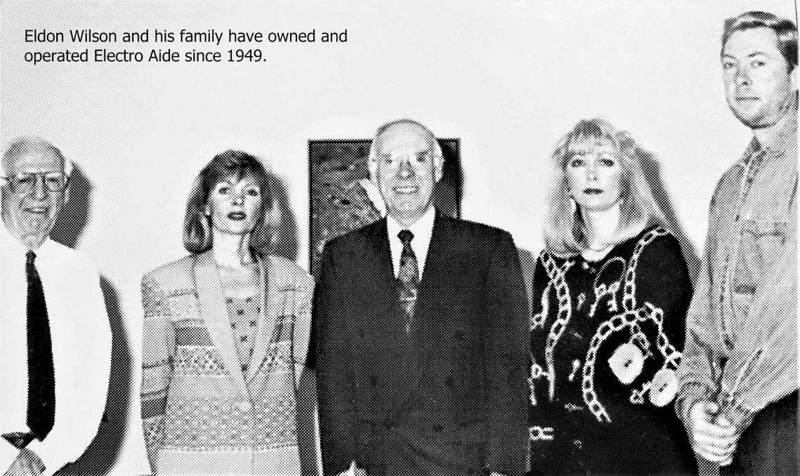  Eldon Wilson and his family